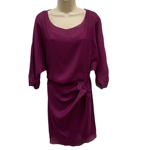 Max Studio Purple Dress Size Medium New - Picture 1 of 7